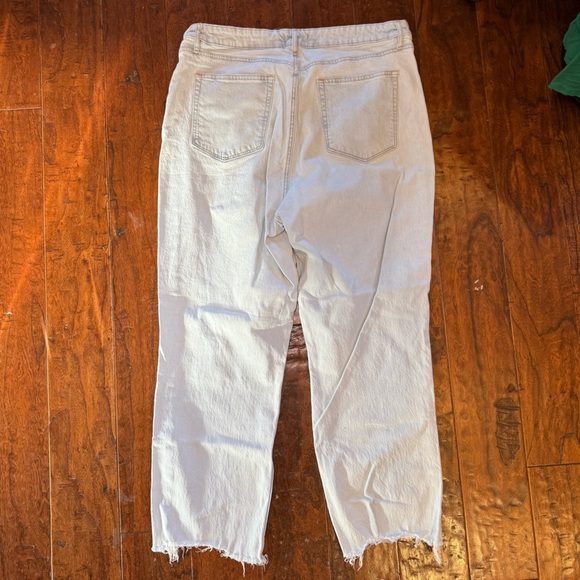 Loft Denim Jeans Curvy Straight Crop 32 (16) - Picture 8 of 8